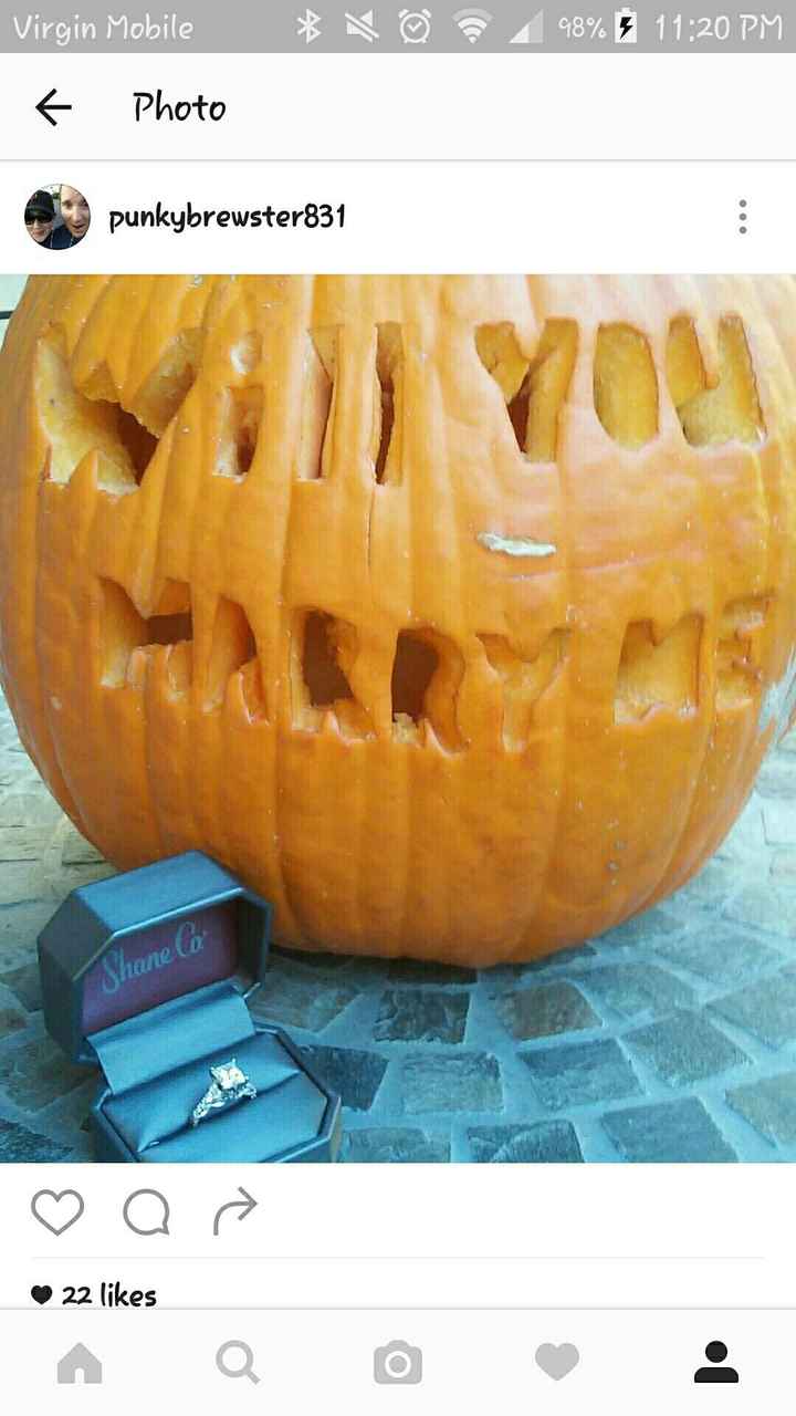 How did your FH propose?