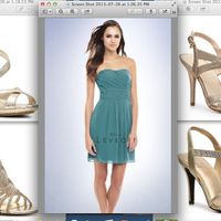 Silver Bride/Gold Bridesmaids-- HELP-- Pics included