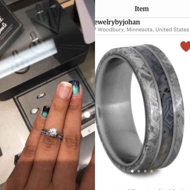 Wedding bands- matching or totally different?