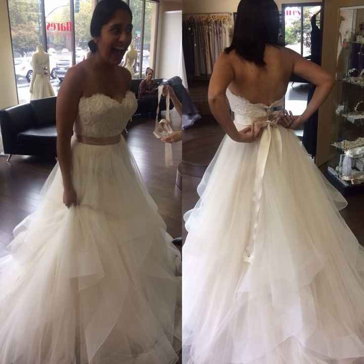 Let's see your dress!