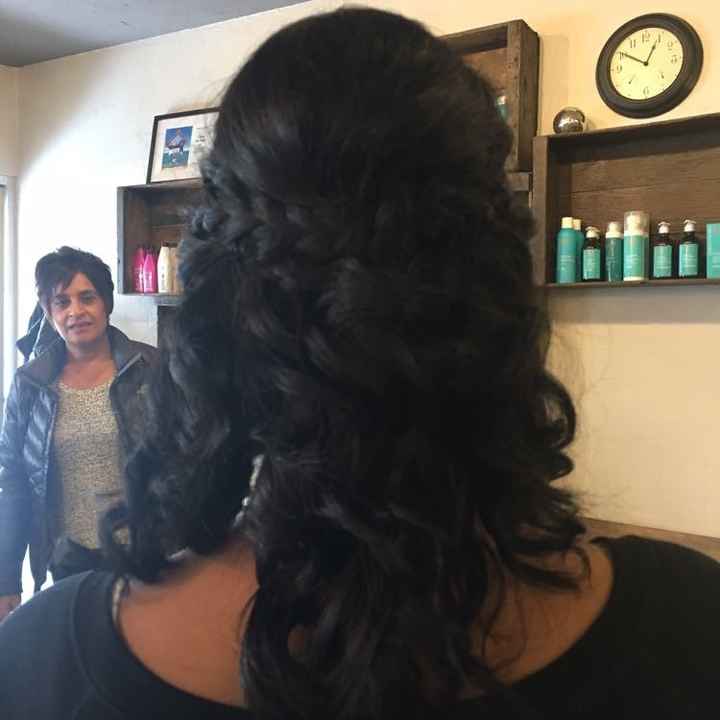 Let's see your bridal hair styles