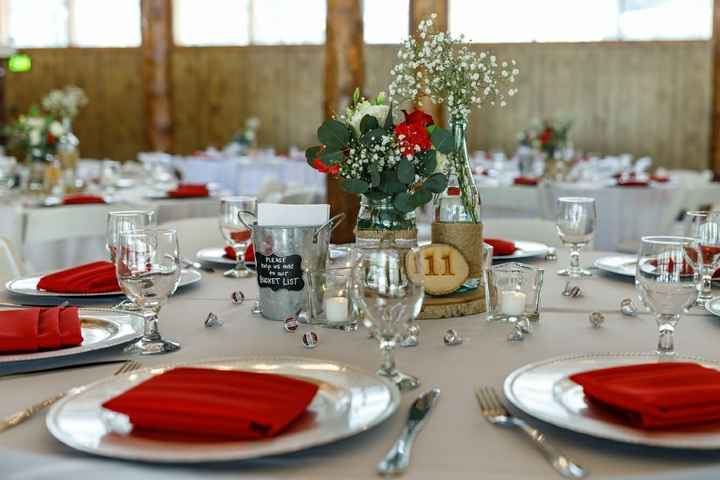 DIY centerpieces