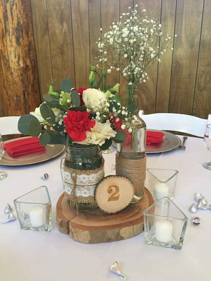 DIY centerpieces
