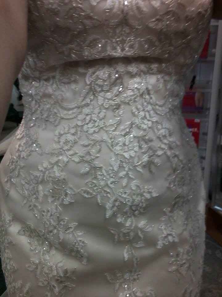 Found my dress! Not what I went in wanting at all, but turned out to be perfect!