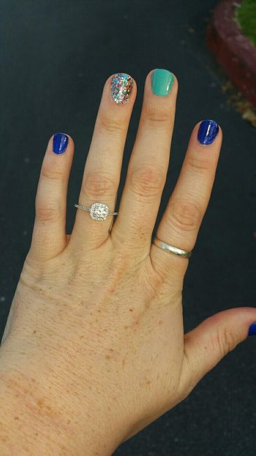 Let's see those beautiful rings lady's!