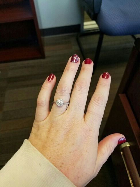 Lets see those beautiful engagement rings