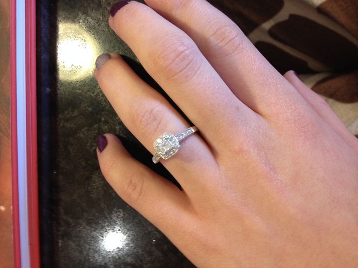 Let's see those beautiful rings!