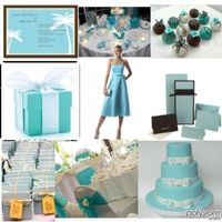 Beach wedding color scheme