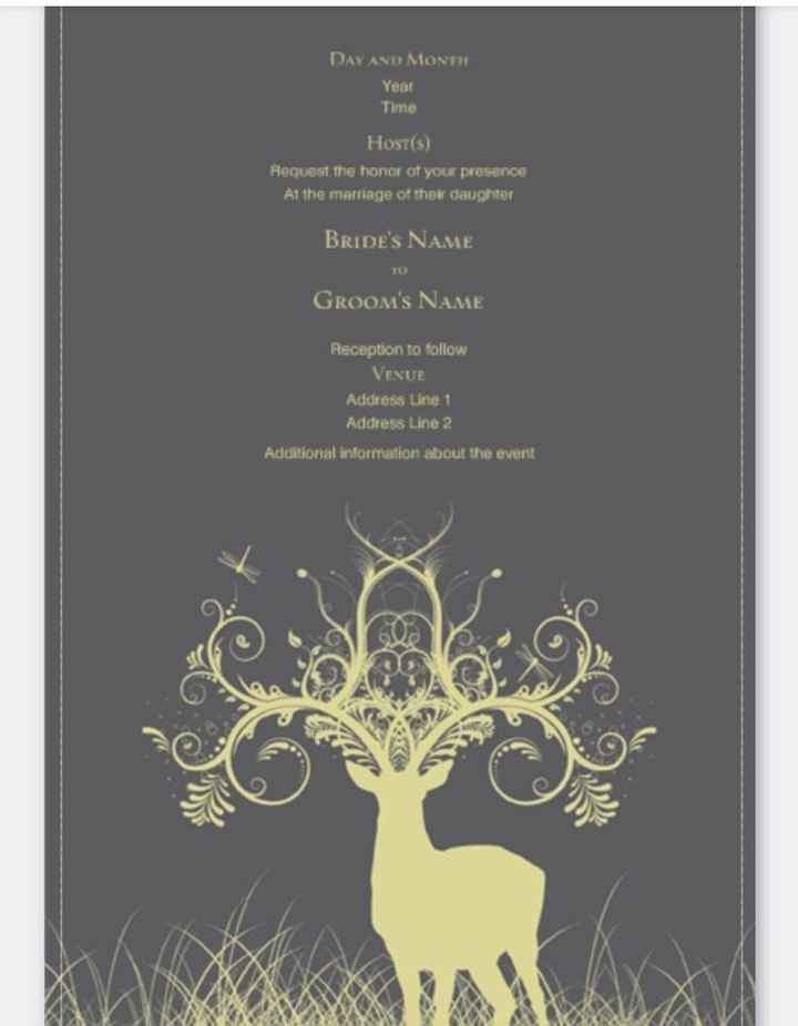 Show me your rustic/vintage wedding invitations please?