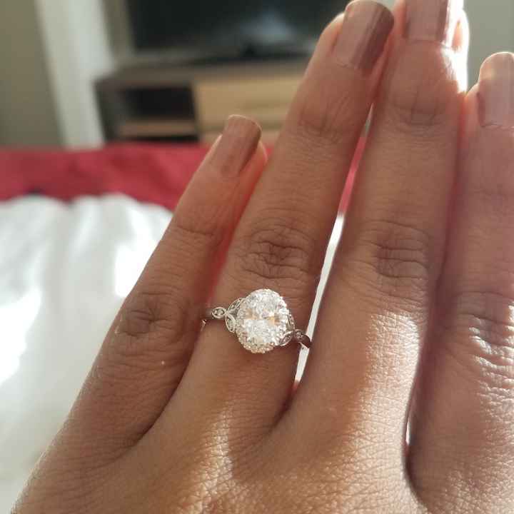 Will a 2ctw single row halo ring be stunning enough? - 1