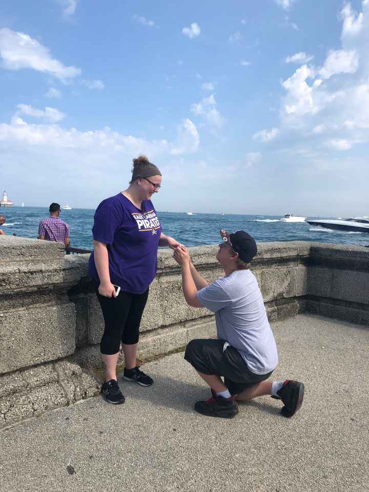 Where did the proposal happen? - 1