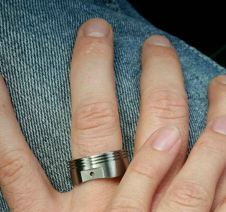 Your mans wedding band?