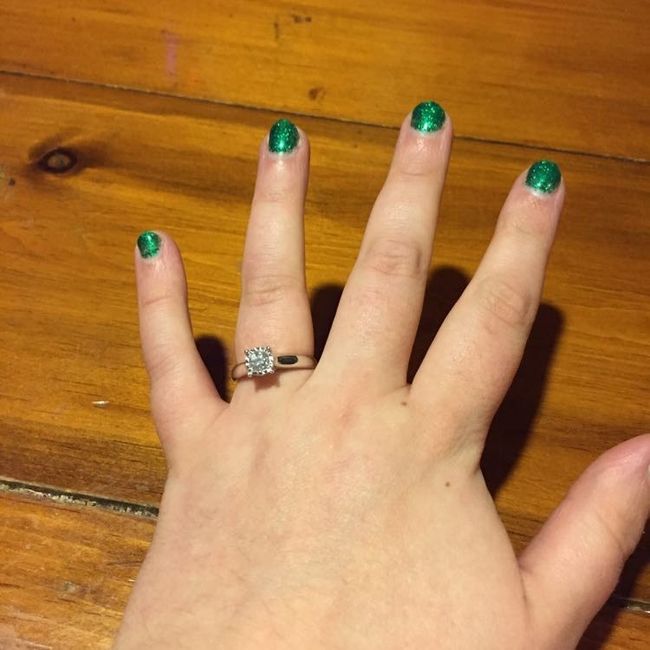 Wedding band to pair with engagement ring