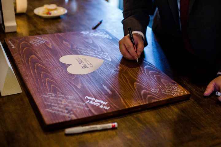 DIY guestbook alternative