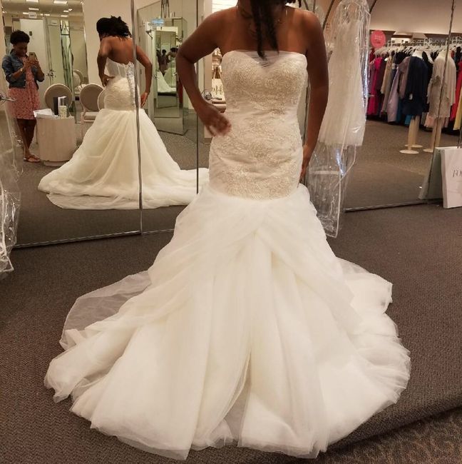 Help!  I almost love my dress.....