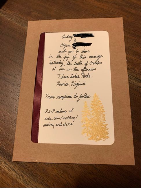 Invitations ordered, show me yours! 4