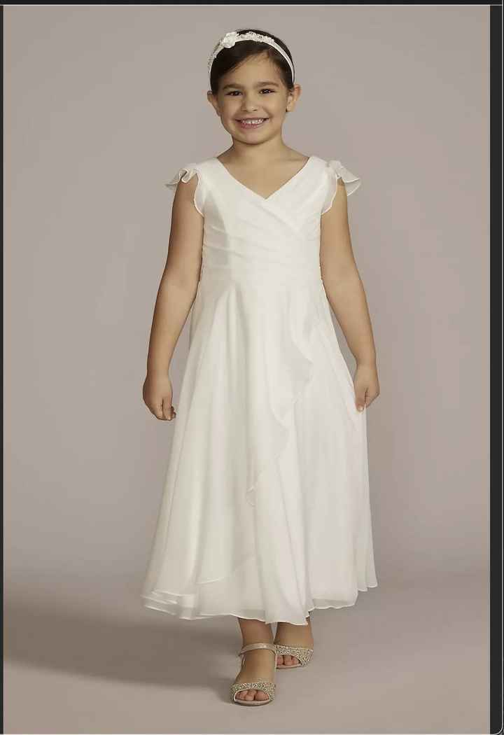 Flower Girl Dress is too short - 1
