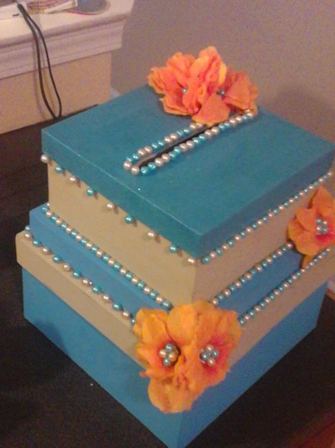 My DIY card box
