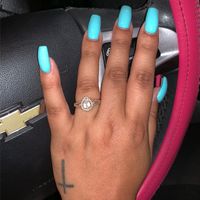 Diamond vs. gemstone vs. cubic zirconia - 1