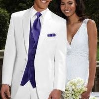 White Troy Tux from Jims Formalwear