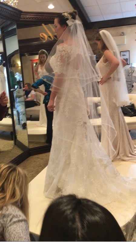 Said yes to the dress today!