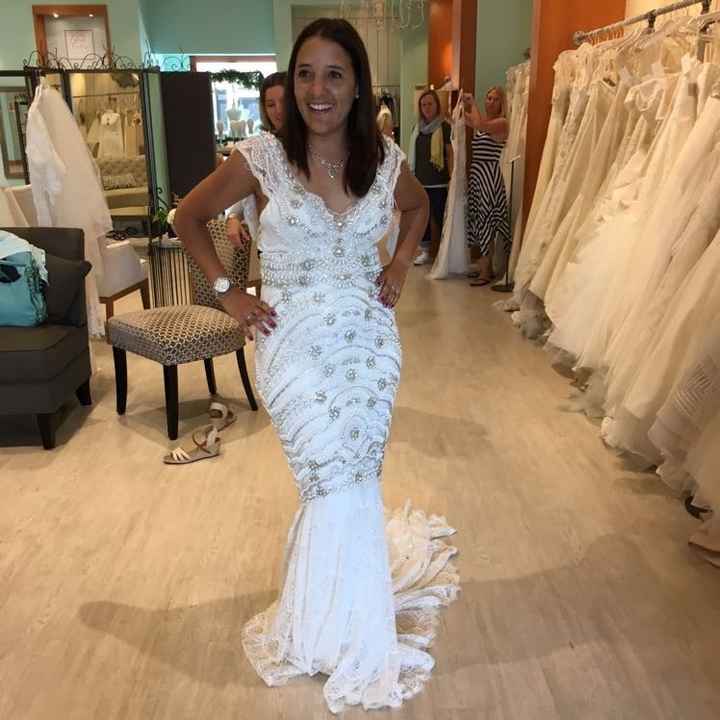 Show off your dress!!