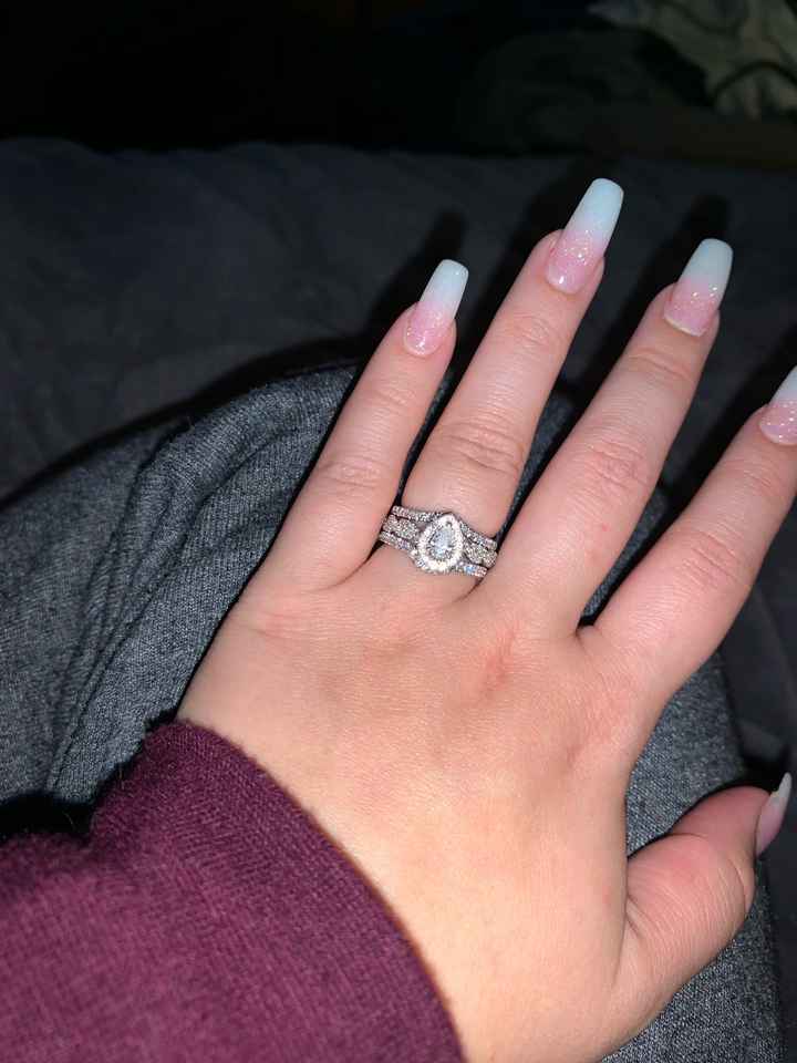 You said yes.. now let’s see those RINGS ✨💍💍💍✨ - 1