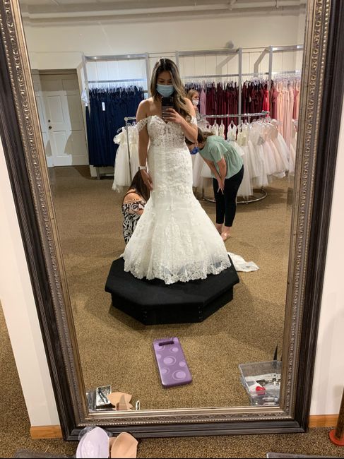 Shopping for a new wedding dress - 1