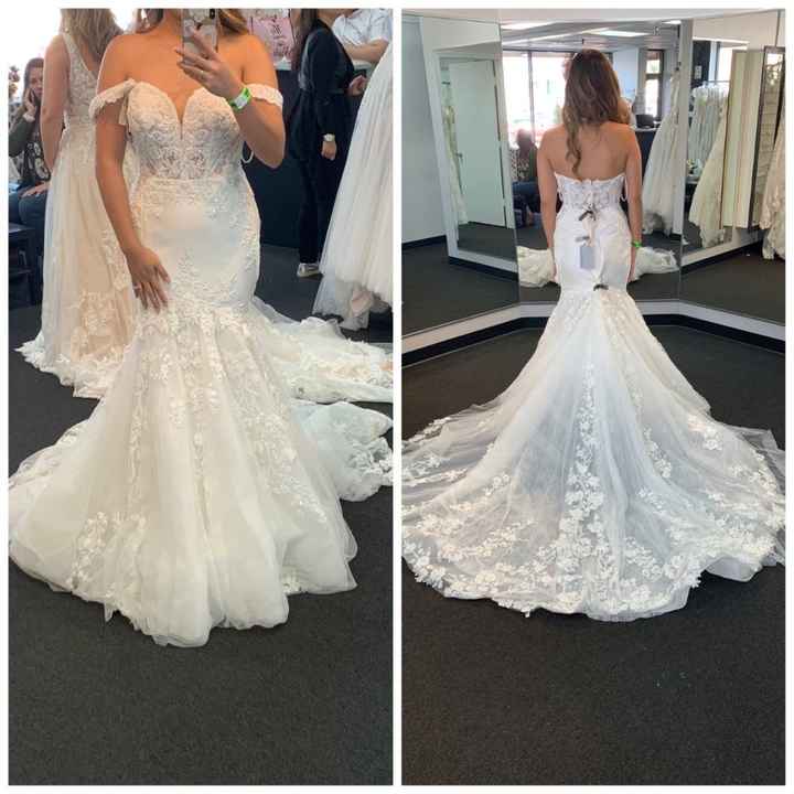 Dress 1: The off the shoulder part doesn't come with the dress, but I will be adding it on