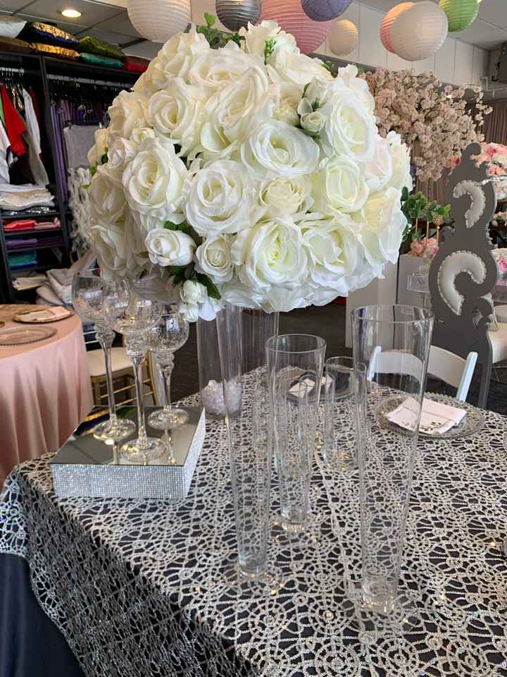 Fake floral centerpieces - 2