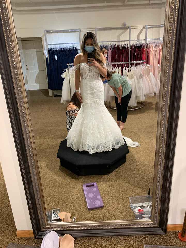 Shopping for a new wedding dress - 1