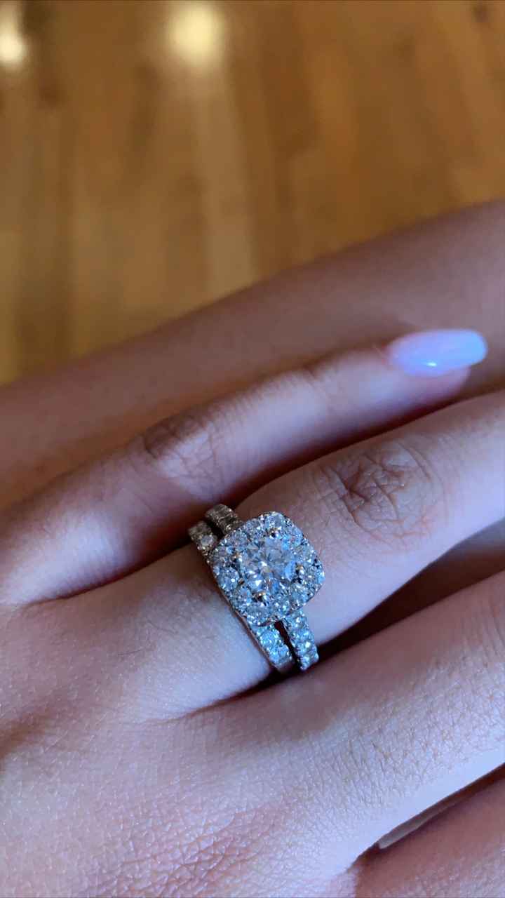 Show me your wedding ring set - 1