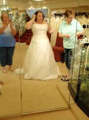 Can we see your dress?