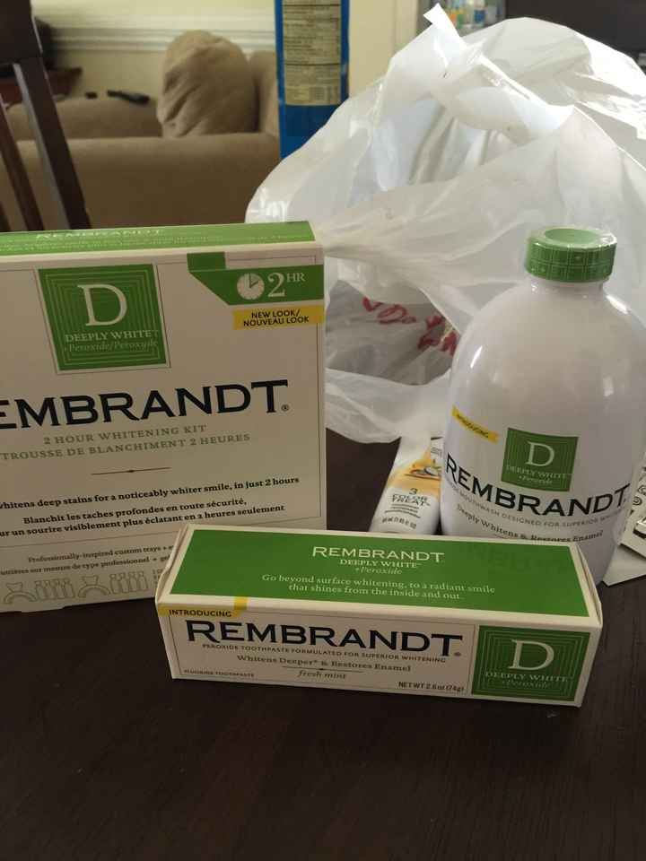 MY fail. Teeth whitening.