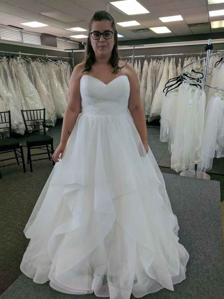 Just started dress shopping - 2 styles?
