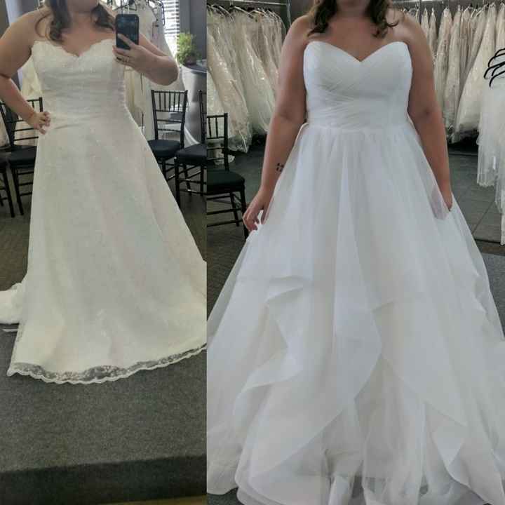 Wedding dresses - not sure where to go from here?