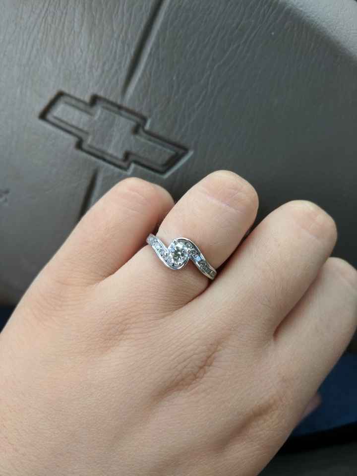 Let's see those rings