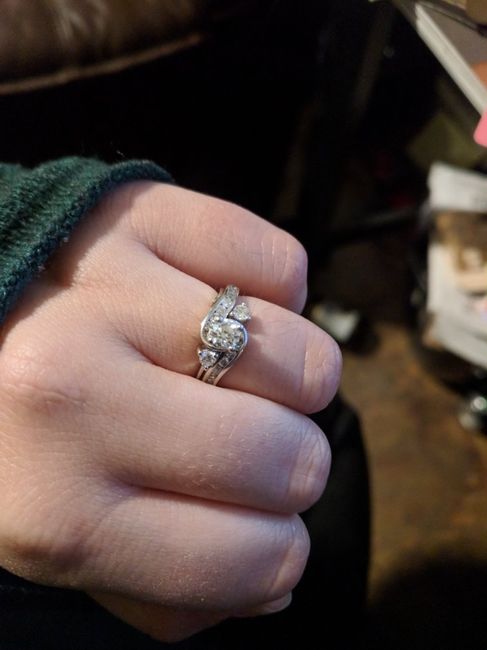 Where will your engagement ring be during the ceremony? 2