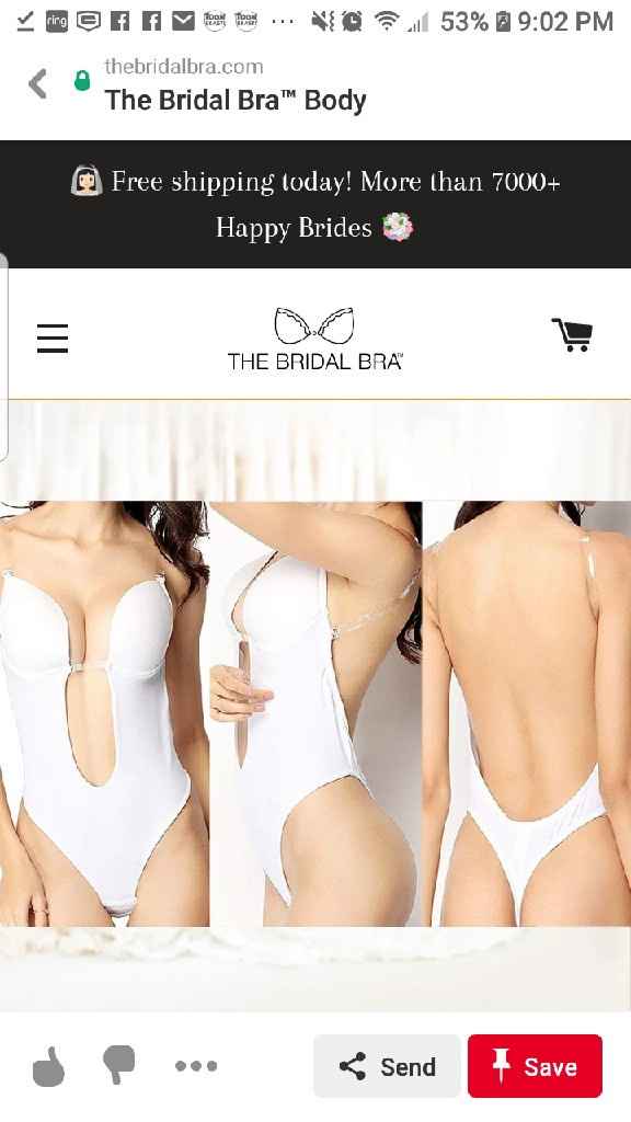 Backless dress undergarments? - 1