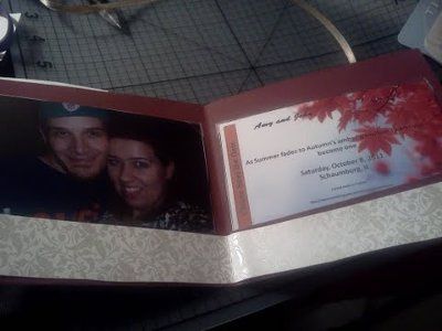 Mocked up Save the Dates