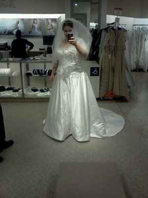 FINAL dress fitting!!! I have a dress that fits me now :)