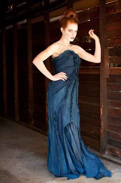 Blue wedding dress!!