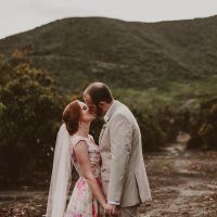 BAM! Rainy SoCal Wedding Pro Pics