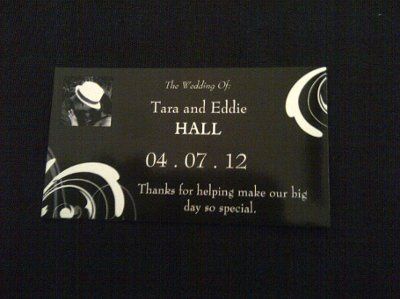 DIY project....Here are my wedding favors