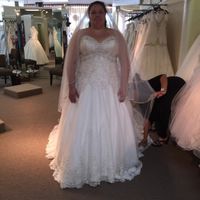 Show me your wedding dresses, and tell me where they are from,and the cost? :)