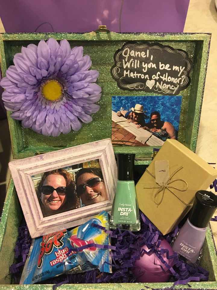 Bridesmaid proposal boxes