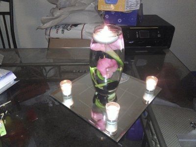 Can I get some opinions on my centerpiece design? **Update in comments :)