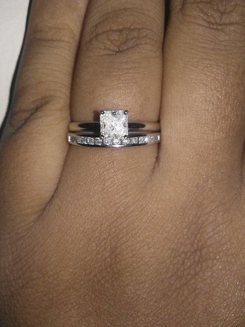 Yay- my band came in! Now show of your bling!