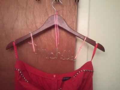 My first attempt at the hanger thing :) *update in comments*