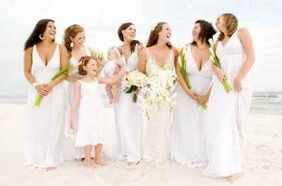 White Bridesmaid Dresses? What do you think?